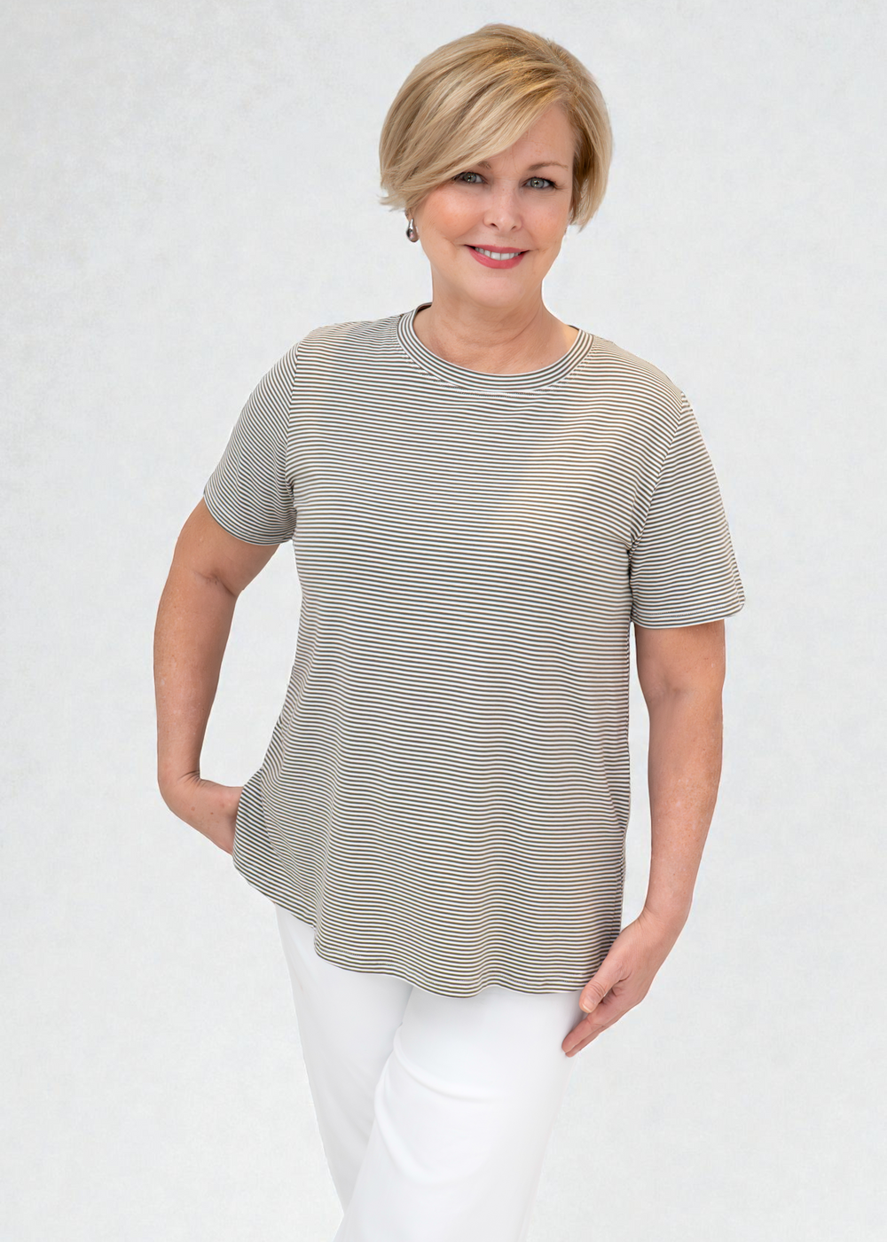 OLIVE/WHITE