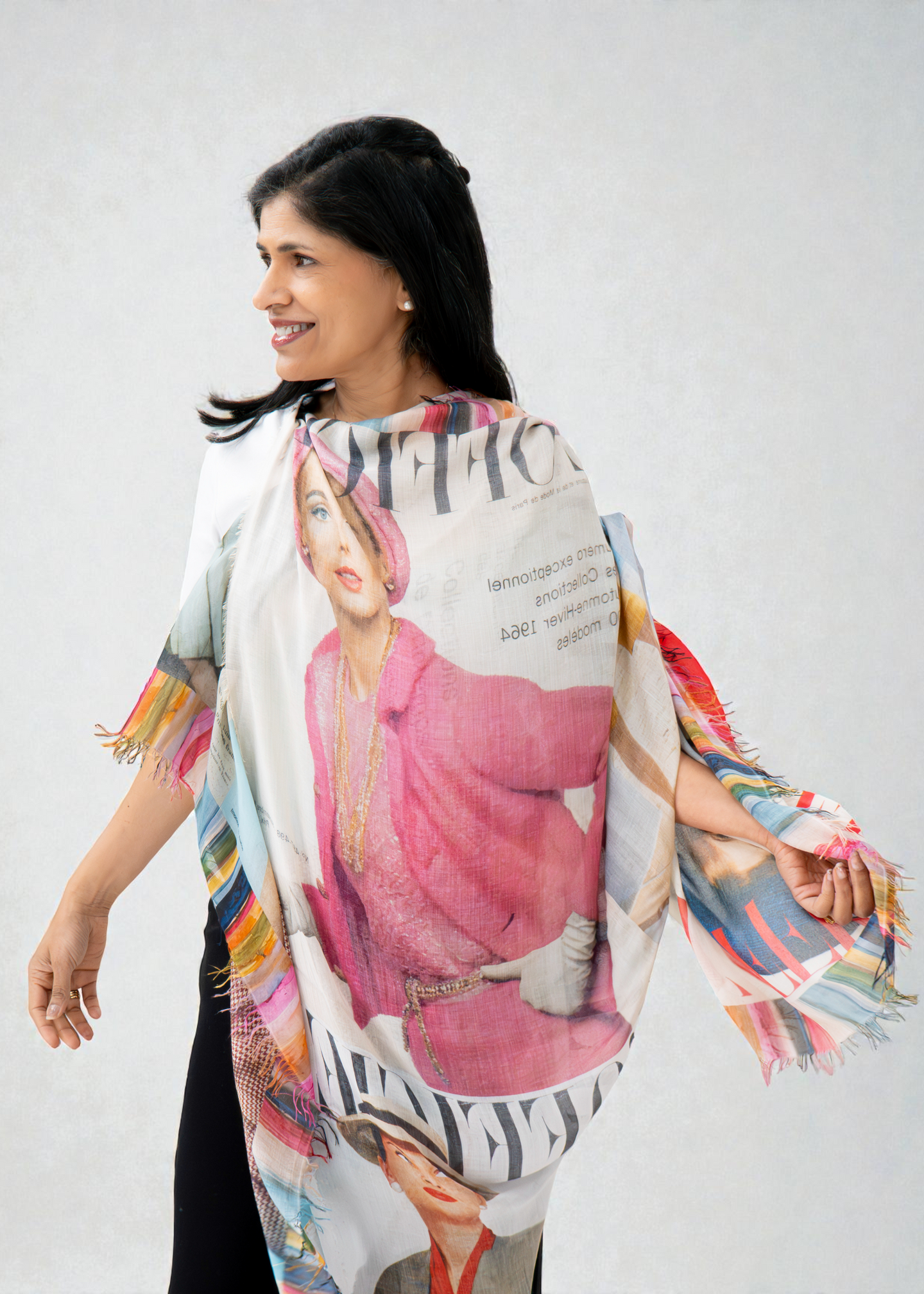 Suzi Roher - Le Printemps Scarf