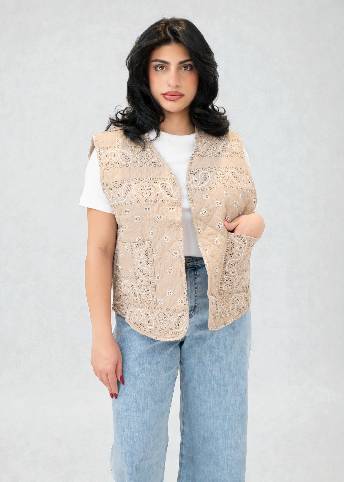 Shannon Passero - Bandana Quilted Vest