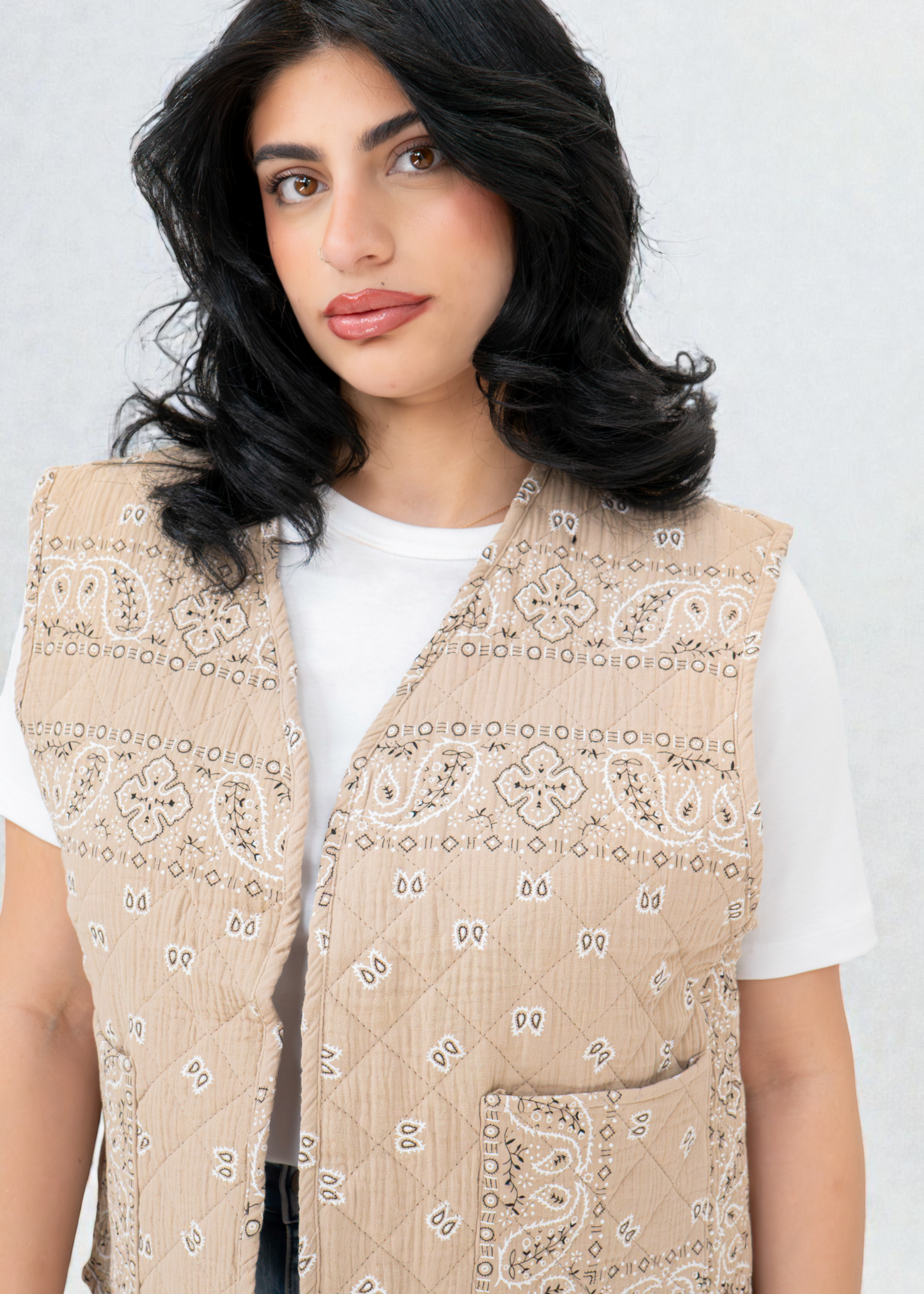 Shannon Passero - Bandana Quilted Vest