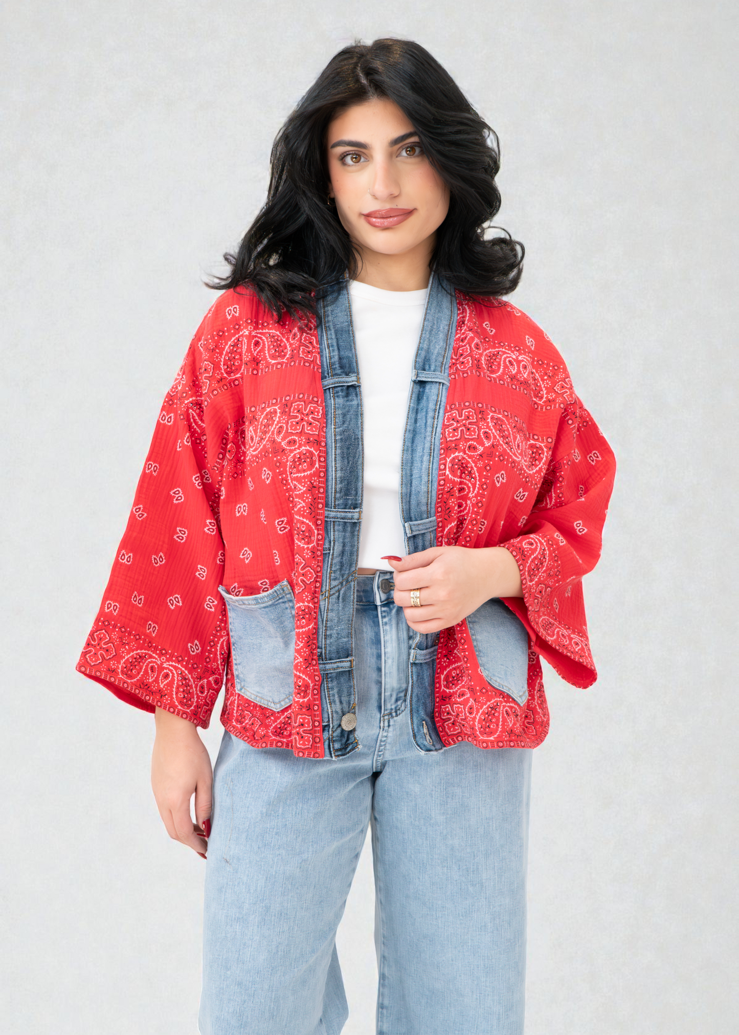 Shannon Passero - Bandana Short Kimono