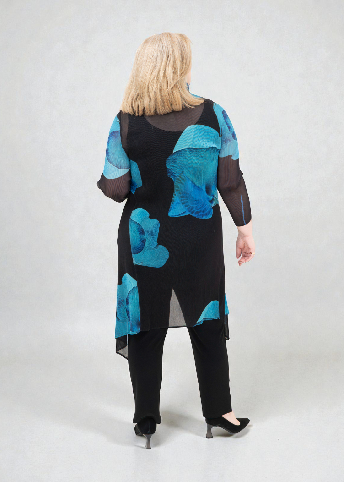 Alquema - Collare Coat Printed