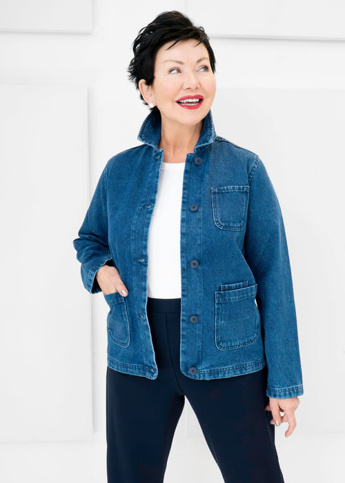 Seasalt - Reading Rocks Denim Jacket - SALE