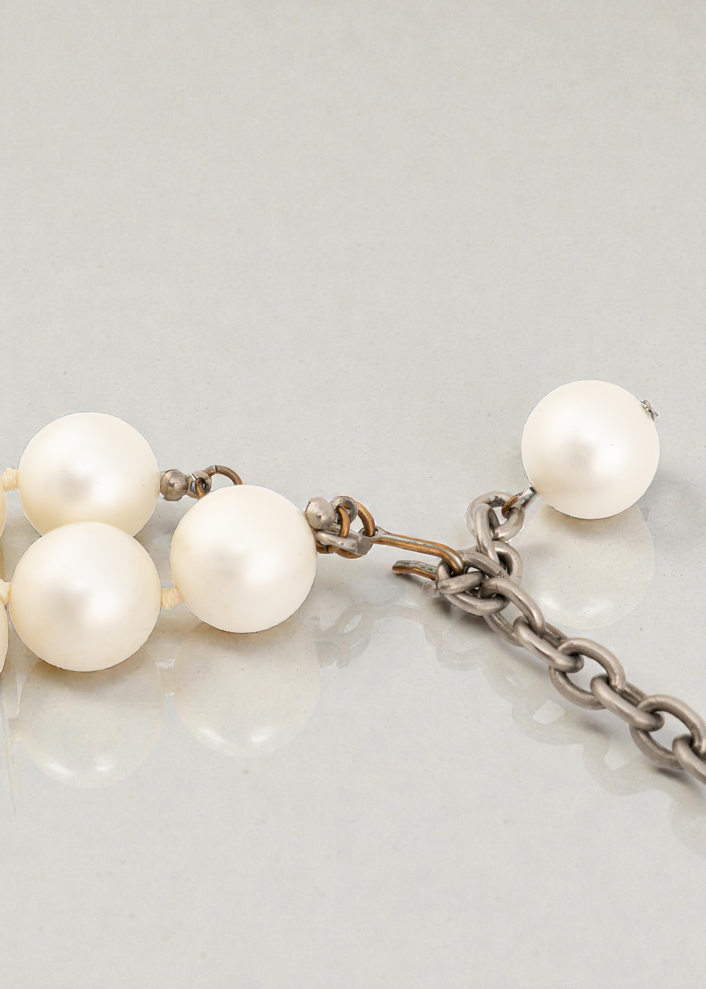Pre-loved - Two Strand Faux Pearl Necklace