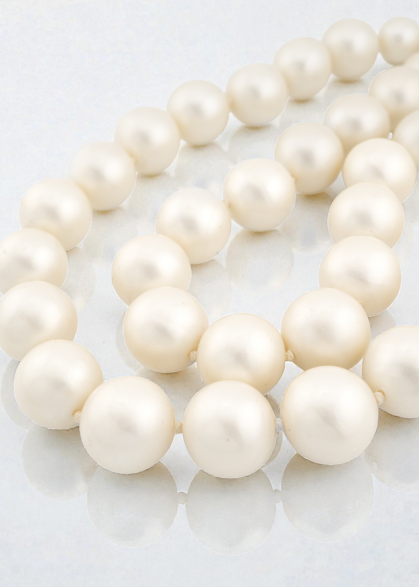 Pre-loved - Two Strand Faux Pearl Necklace