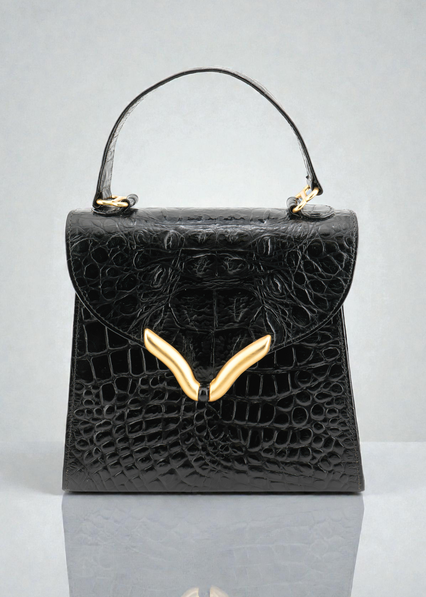 Pre-loved - Karen Palmer Top Handle Handbag