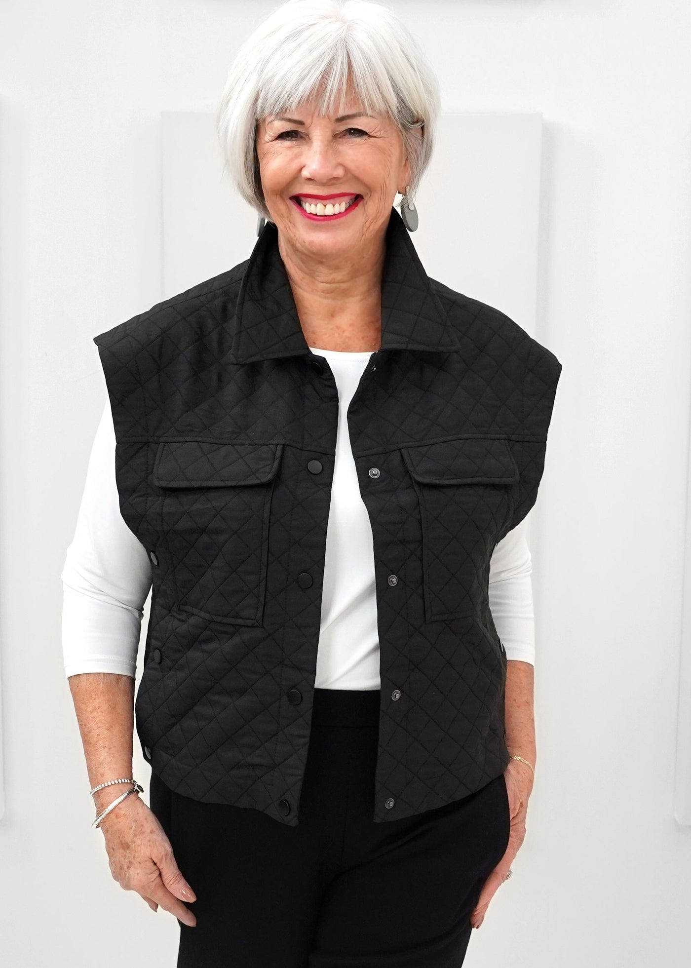 Orly - Quilted Utility Vest