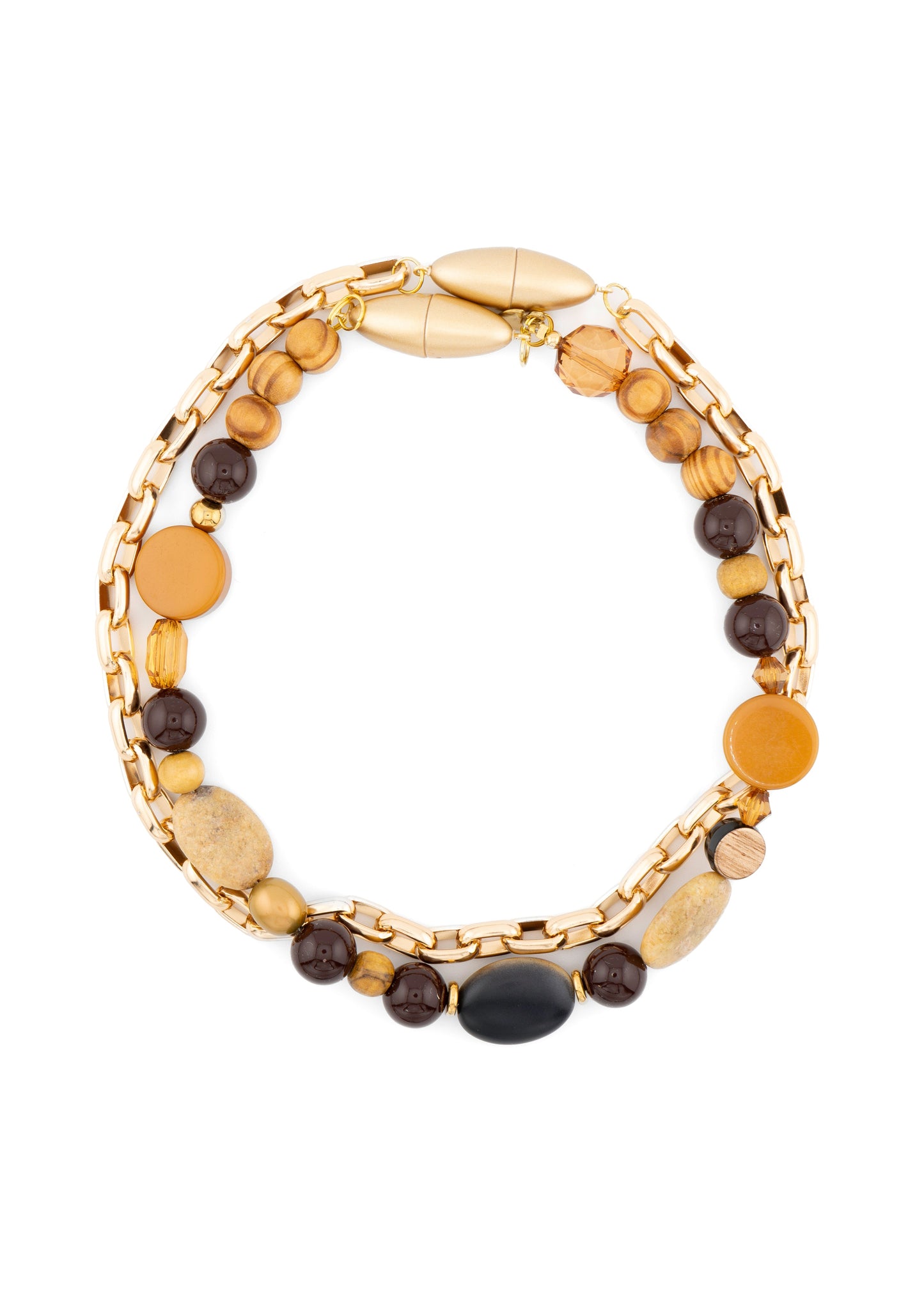 CCB - 2-IN-1 Wood Mix Necklace