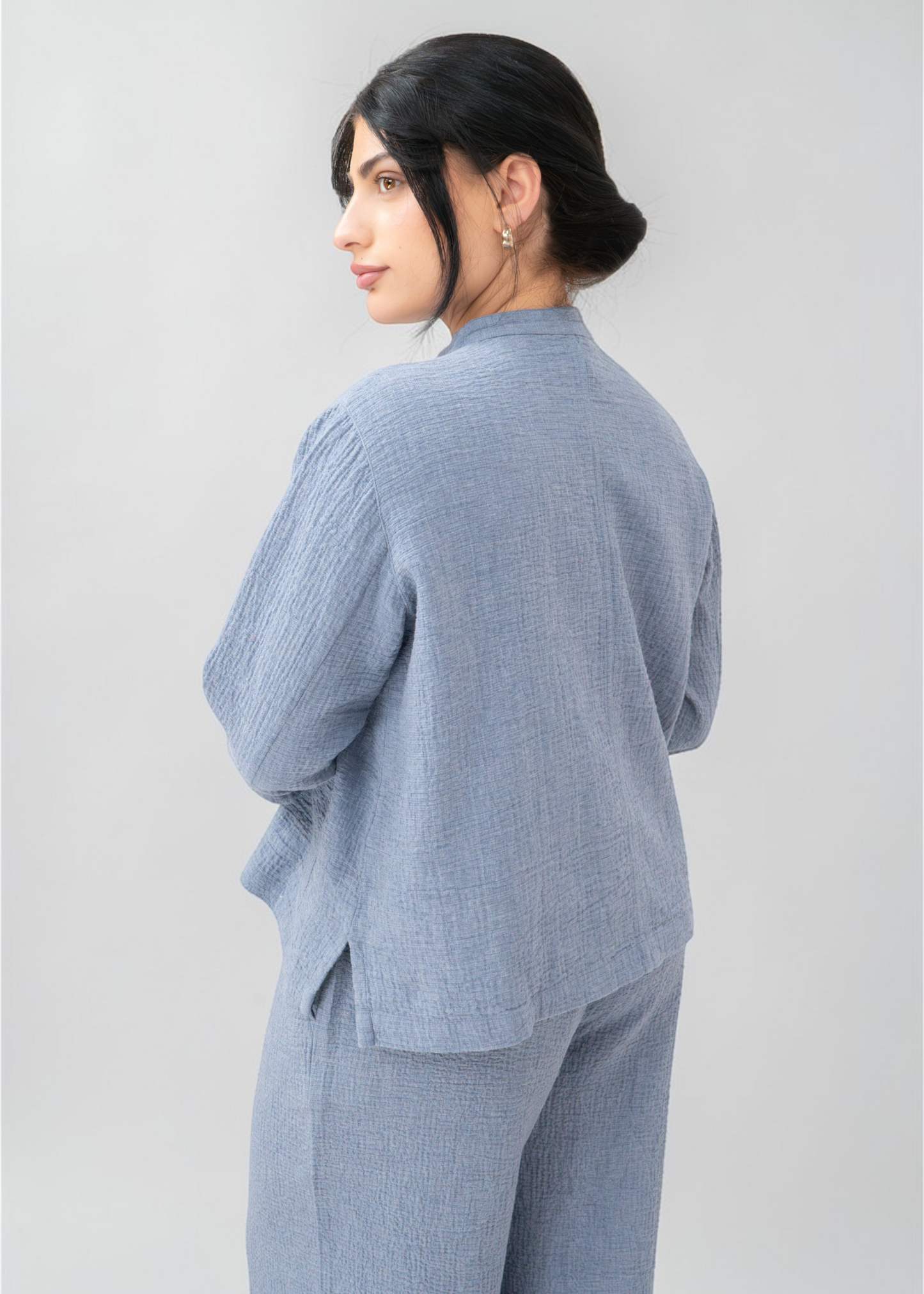 Eileen Fisher - Organic Cotton Doubleweave Shirt Jacket