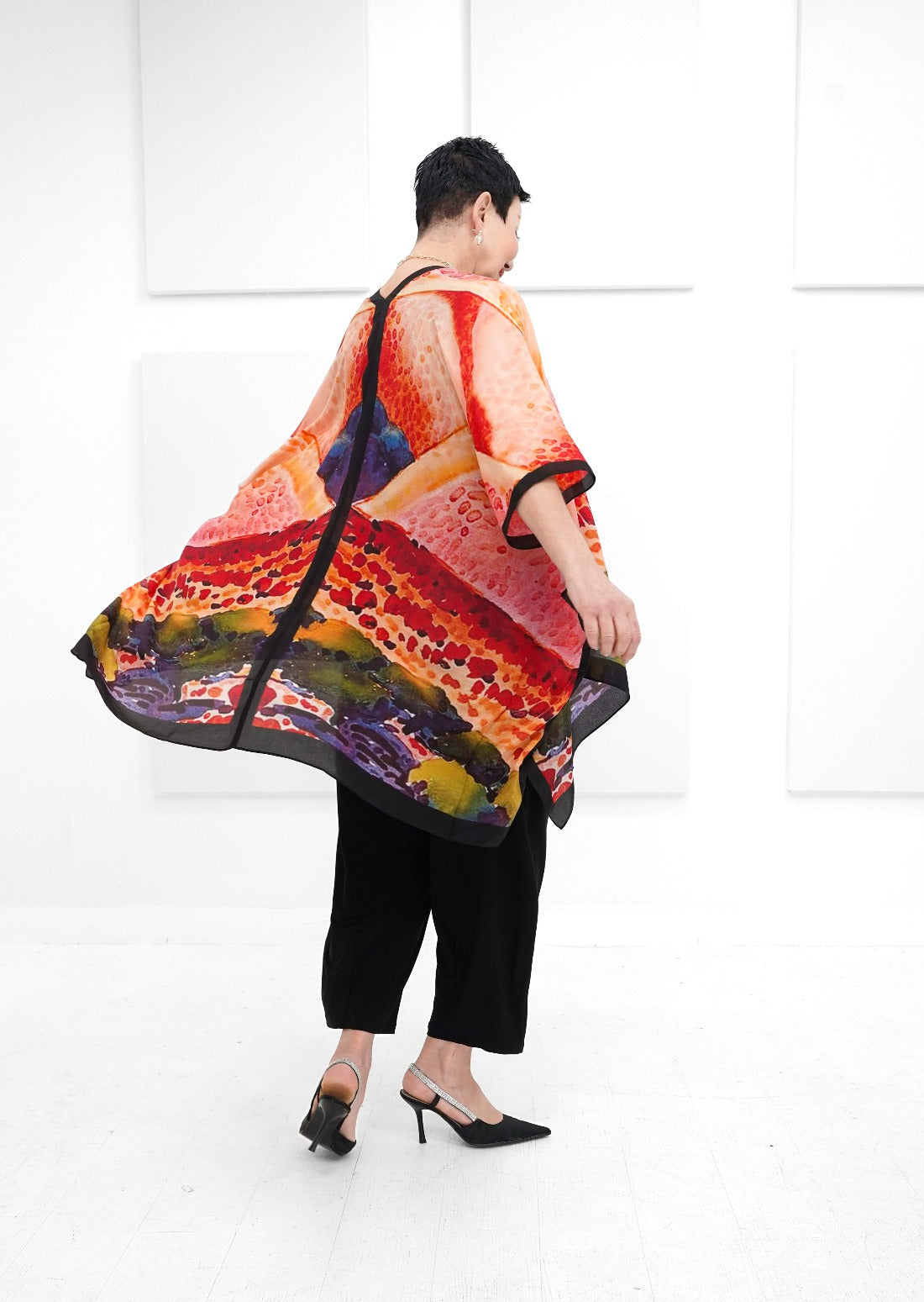 Cocoon - Exhuberant Silk Long Kimono