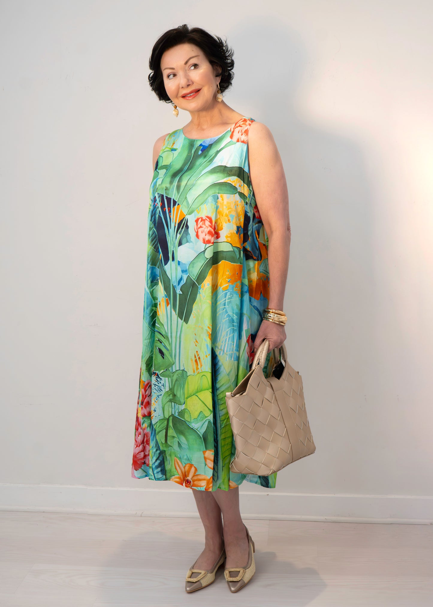 Escape by Orientique  - Evelin midi Dress