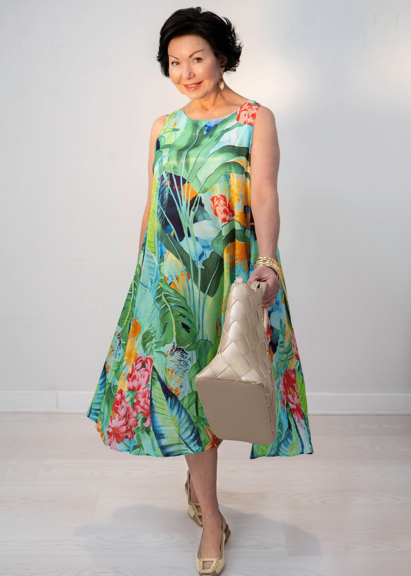 Escape by Orientique  - Evelin midi Dress