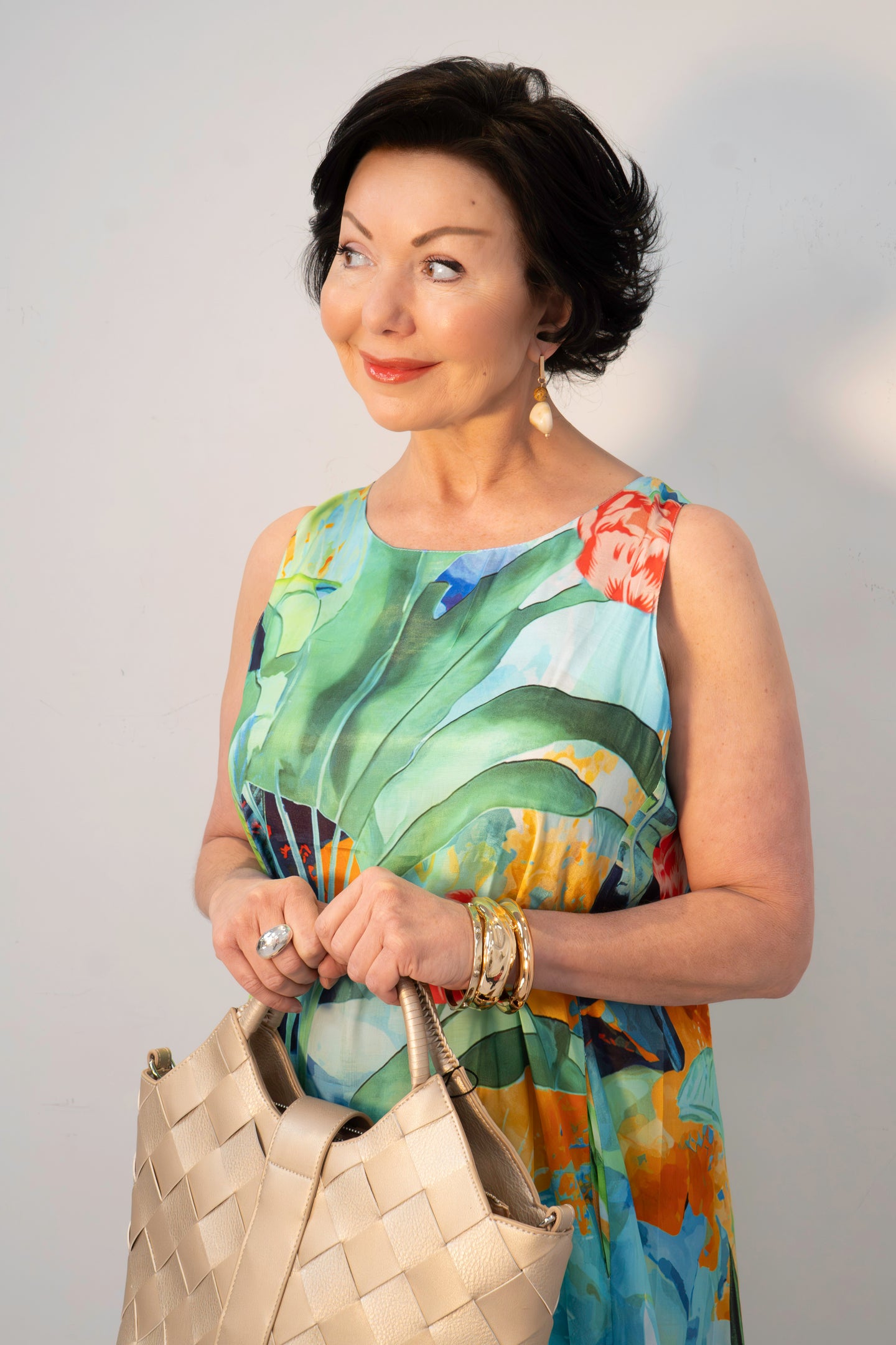 Escape by Orientique  - Evelin midi Dress