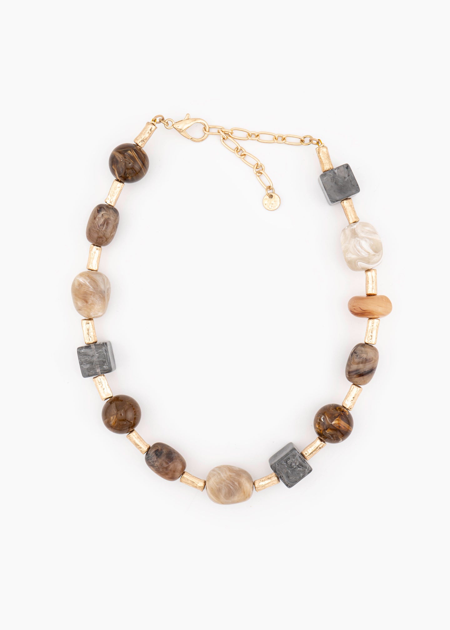 Marbled Stone Necklace