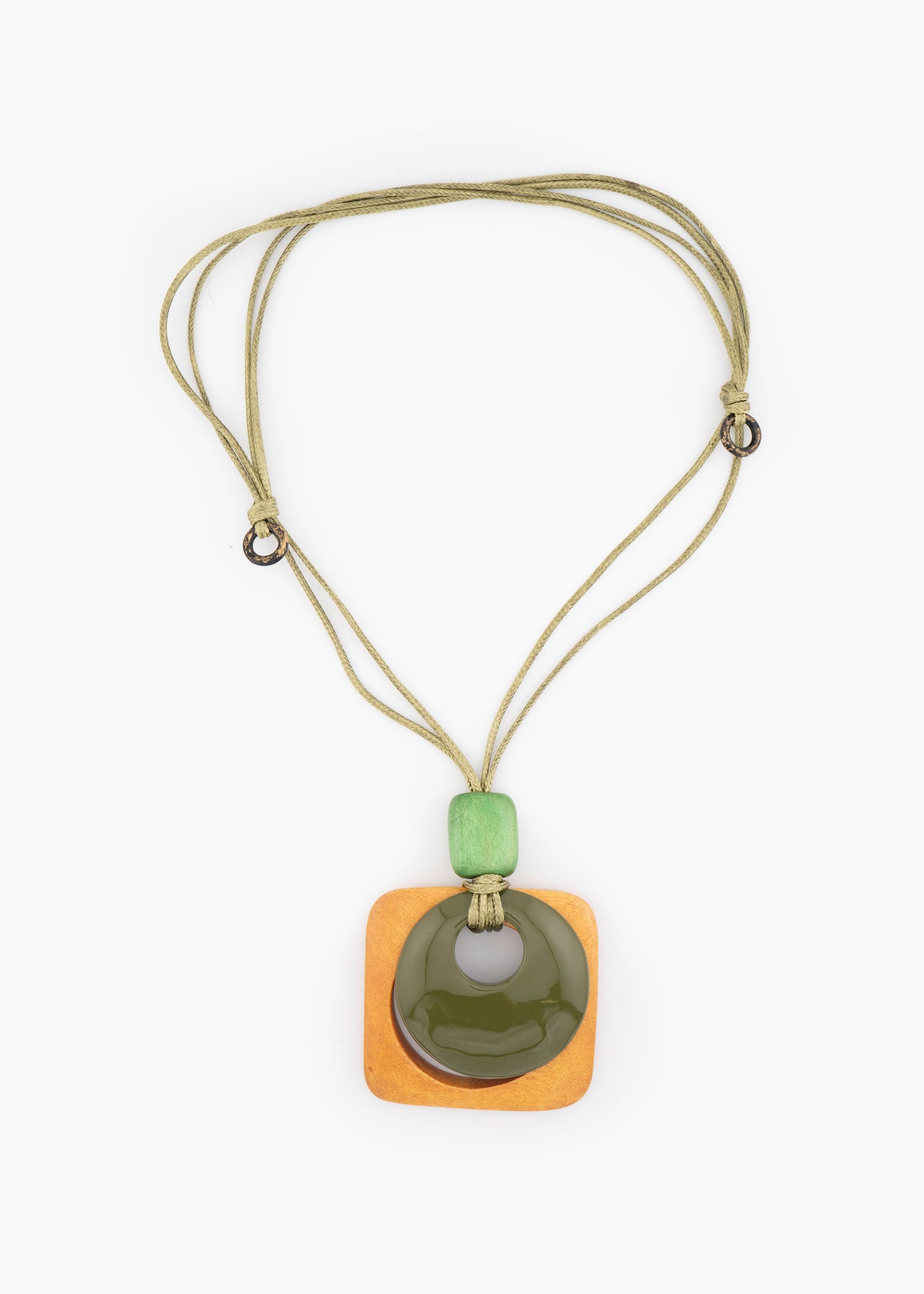 Square Pendant Necklace