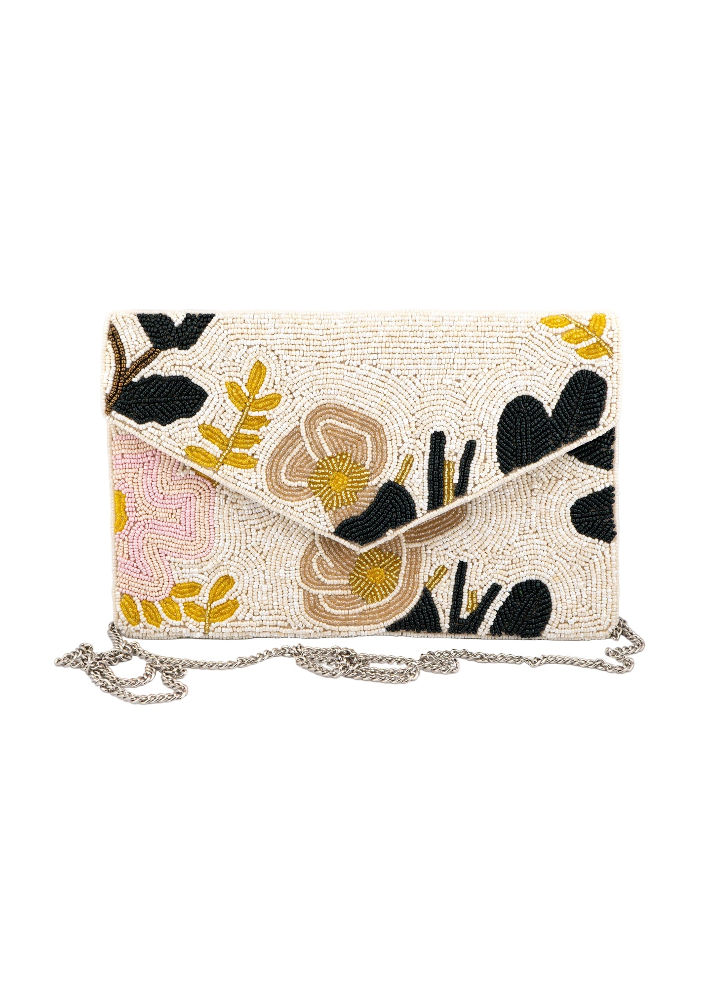 Beach Beaded Clutch Bag