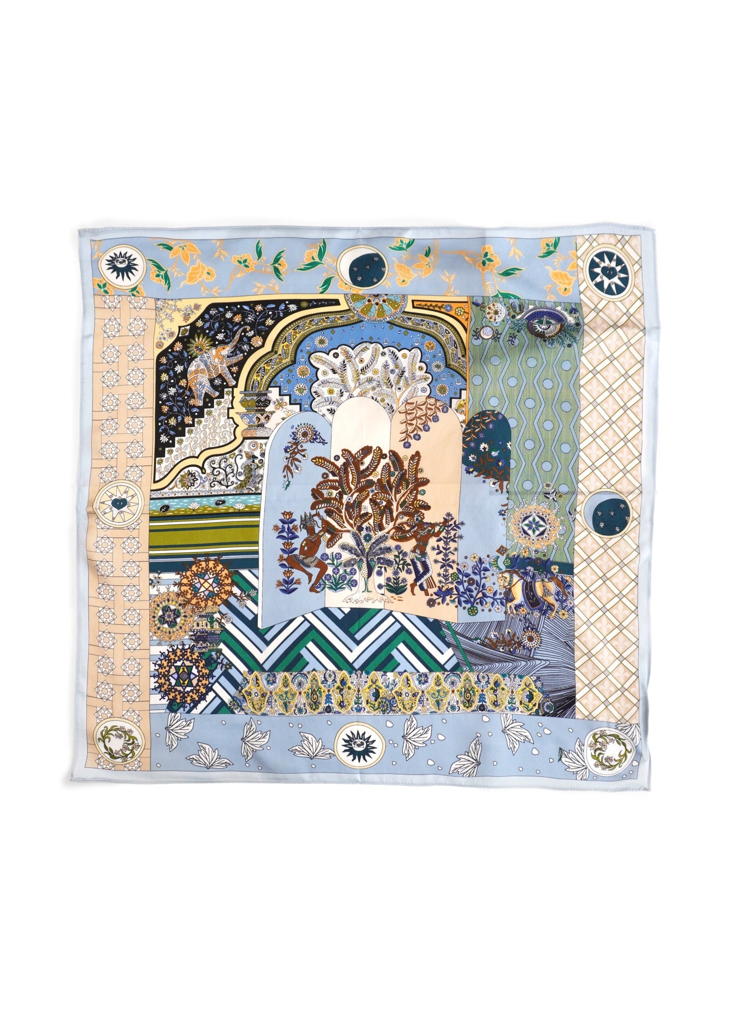 Tom & Eva - Sun & Moon Luxe Silk Neckerchief