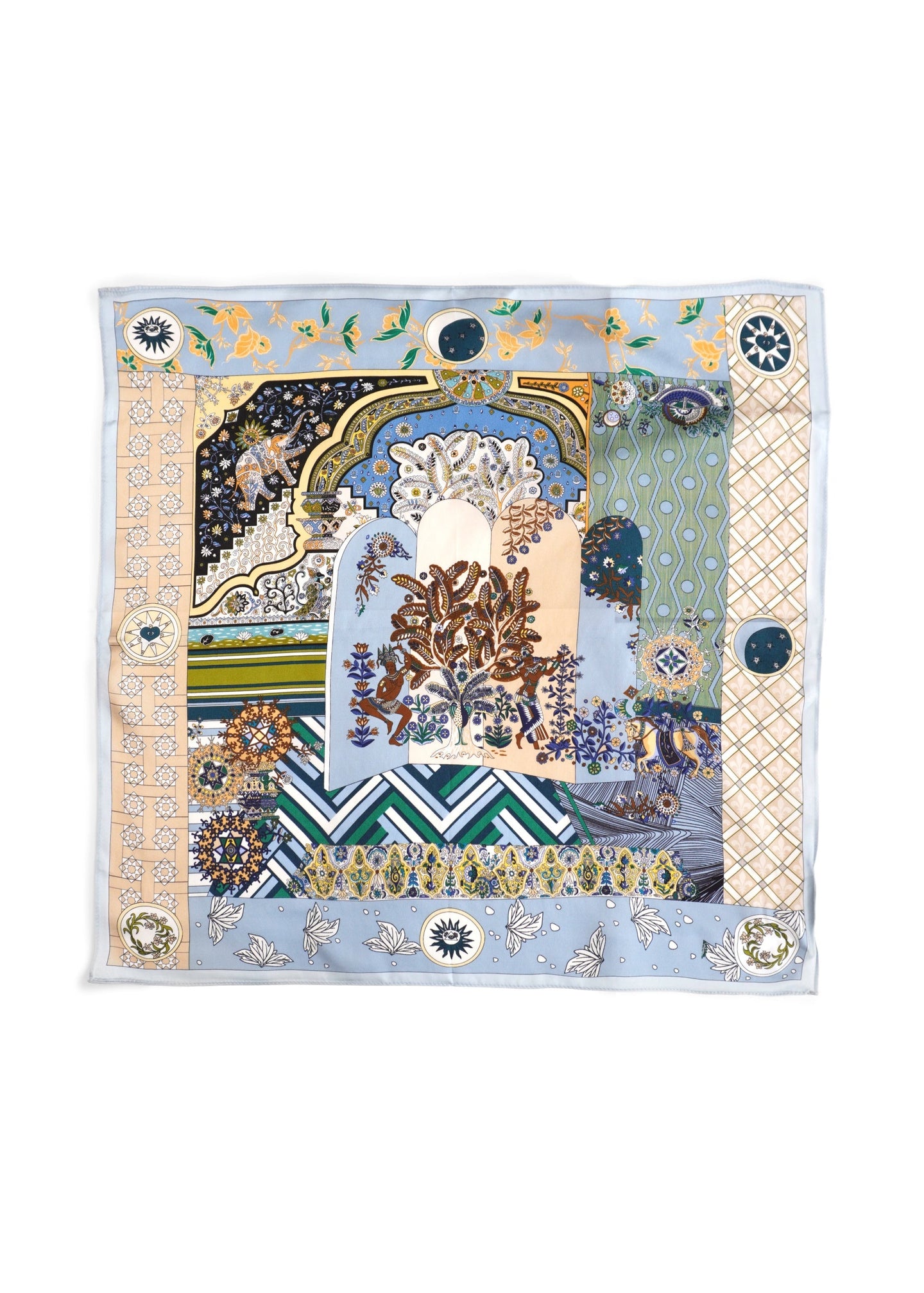 Tom & Eva - Sun & Moon Luxe Silk Neckerchief