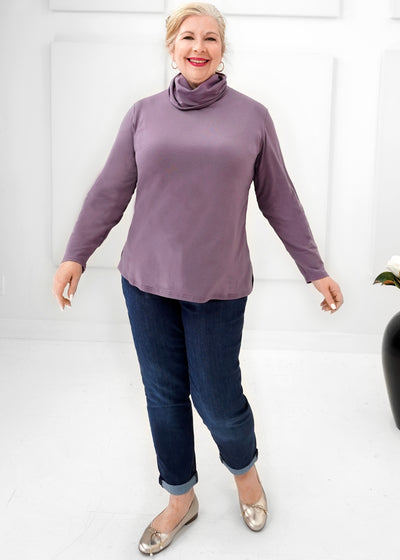 Gilmour - Bamboo Soft Cowl Neck Tunic