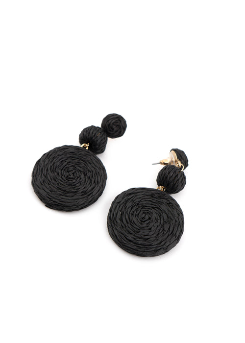 Merx - Raffia Drop Earrings
