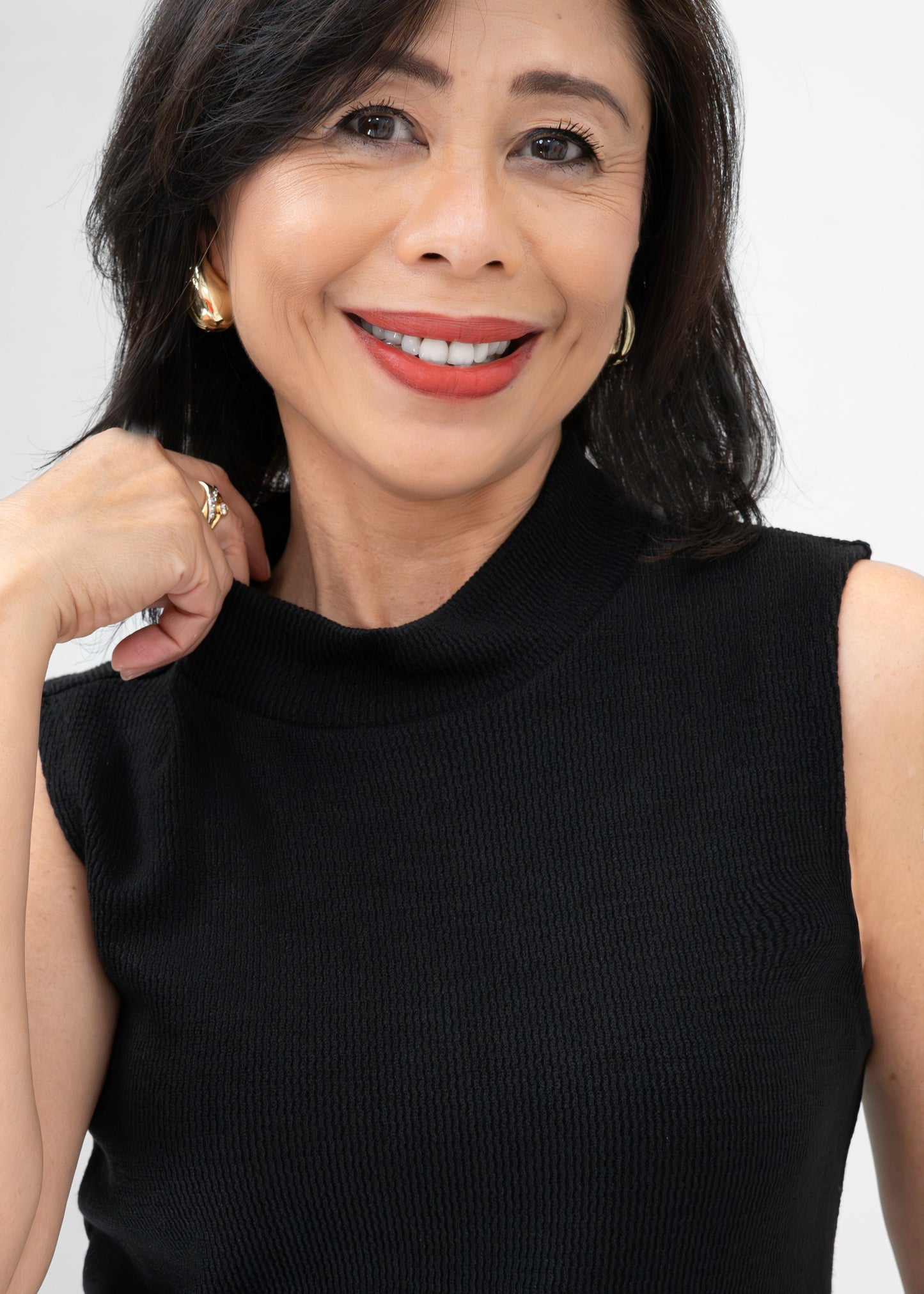 Compli K - Mock Neck Knit Tank - SALE