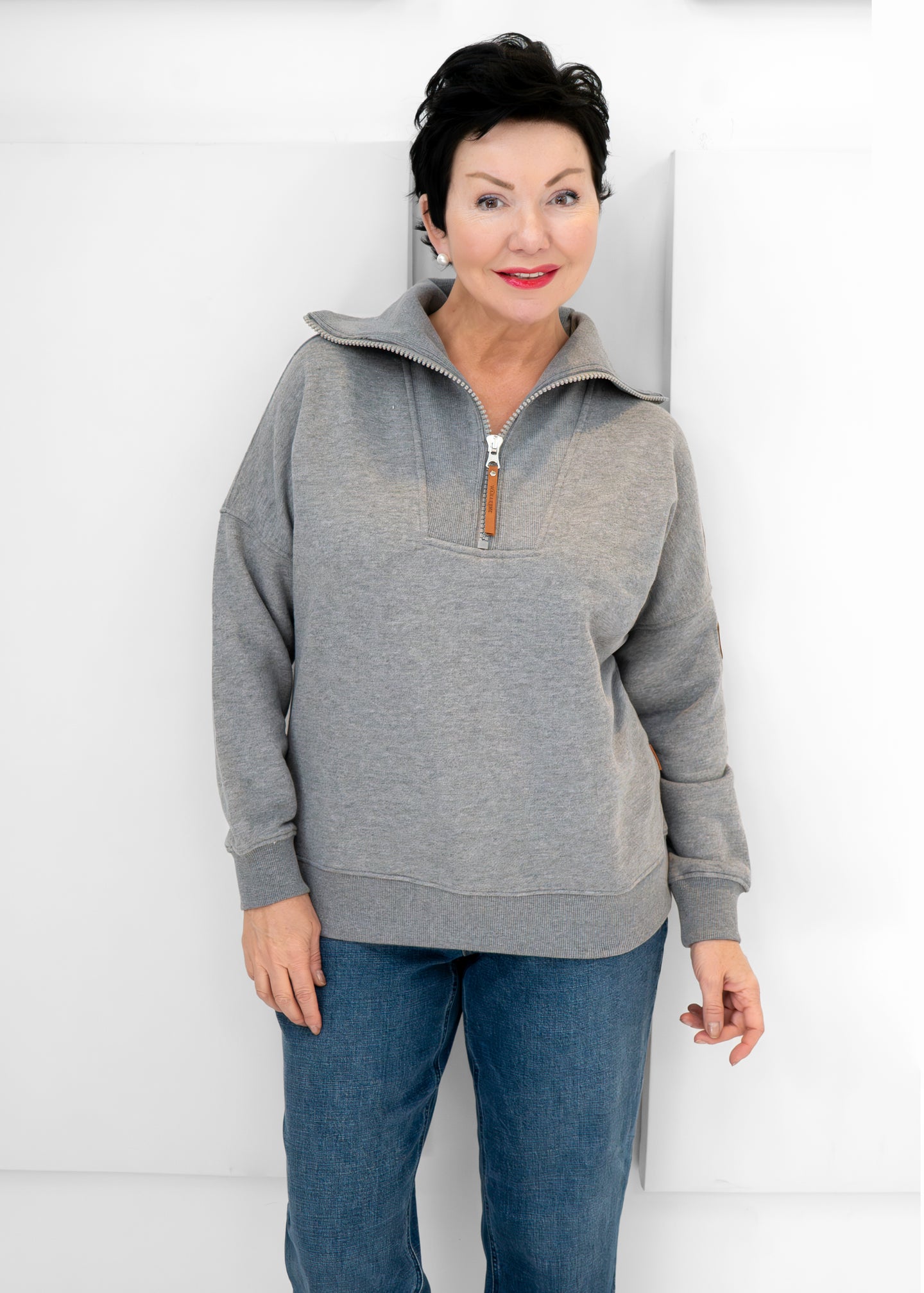 Wanakome - Padma Half Zip Sweatshirt