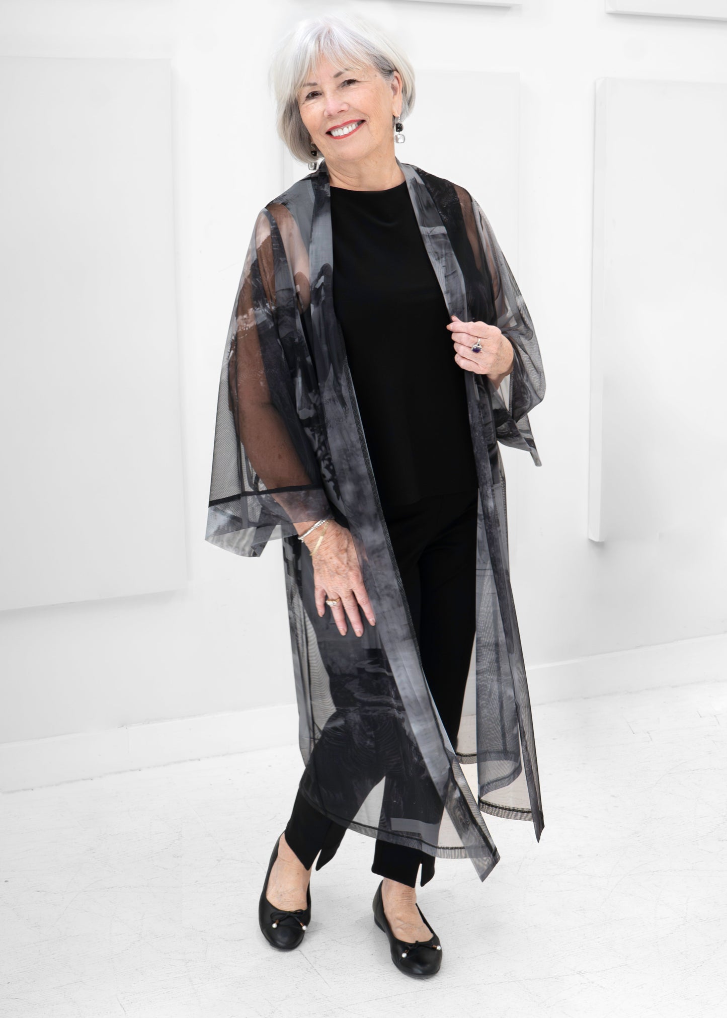 Sympli - Barely Printed Kimono