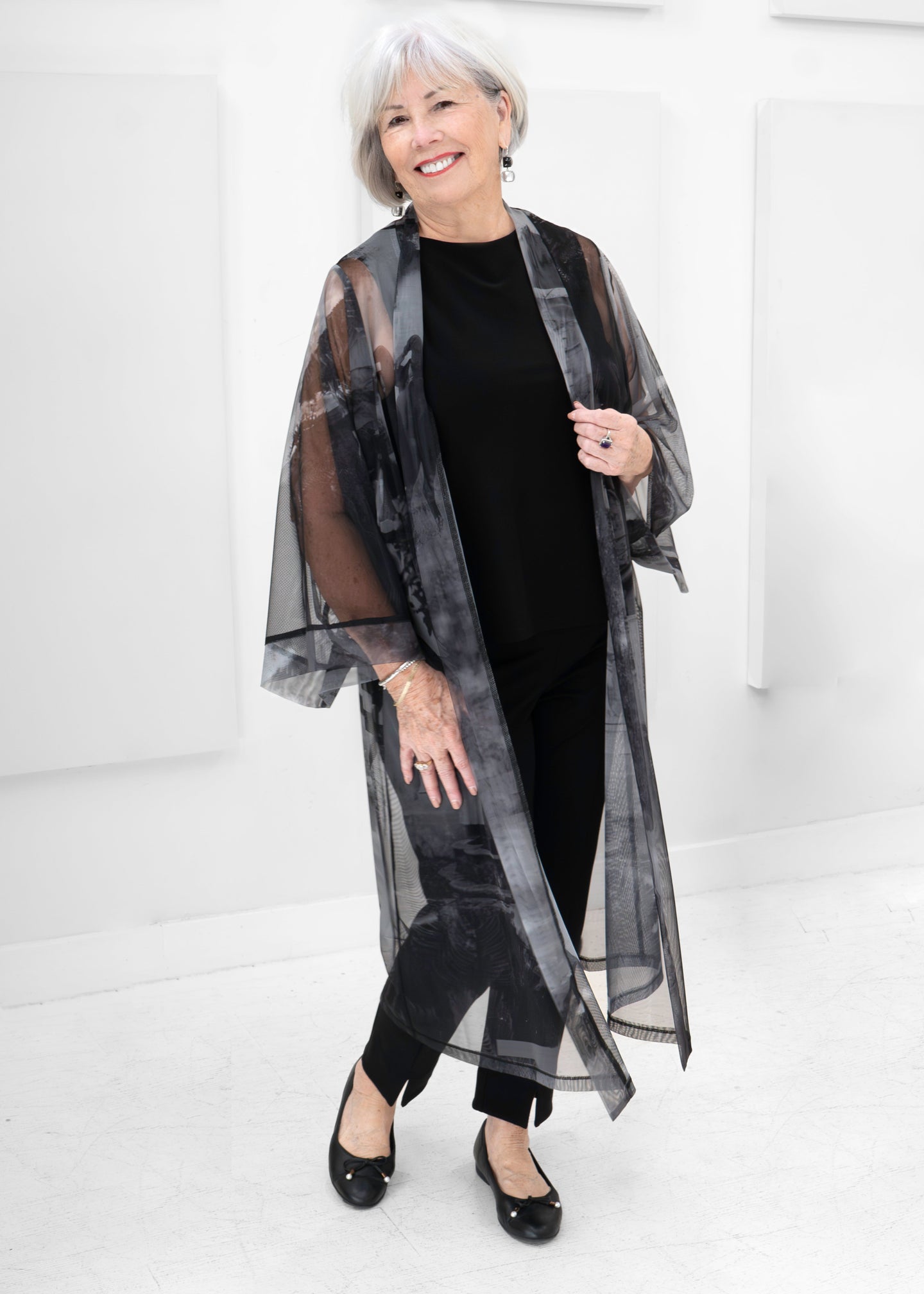 Sympli - Barely Printed Kimono