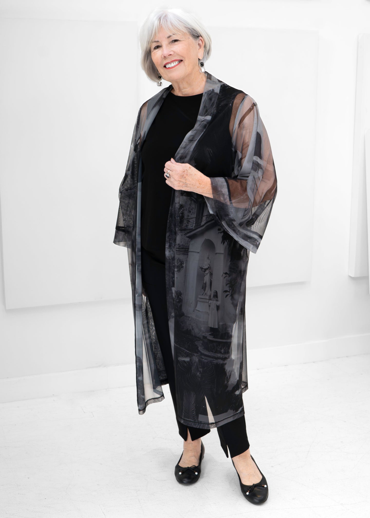 Sympli - Barely Printed Kimono