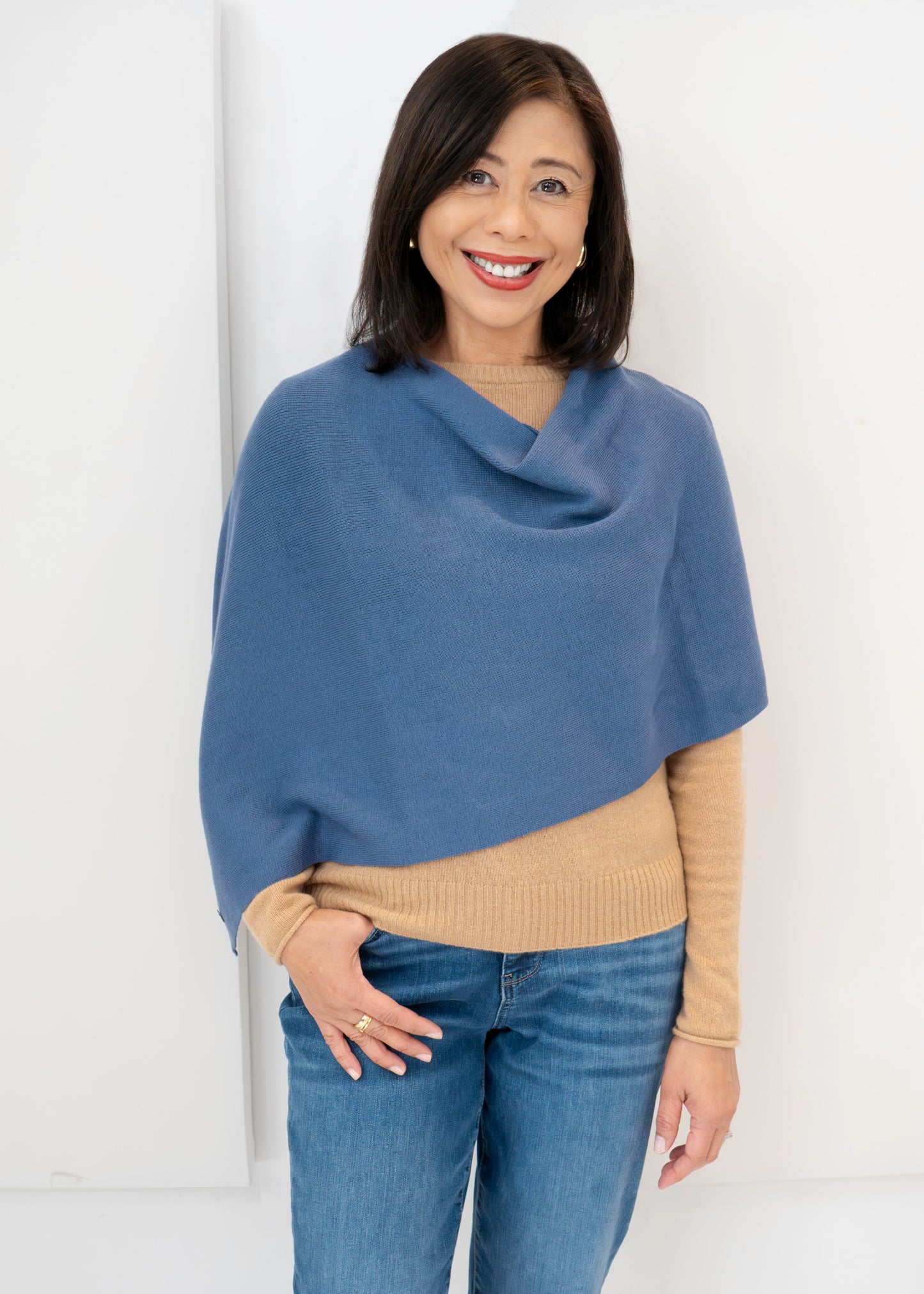 V Fraas - Short Knit Poncho