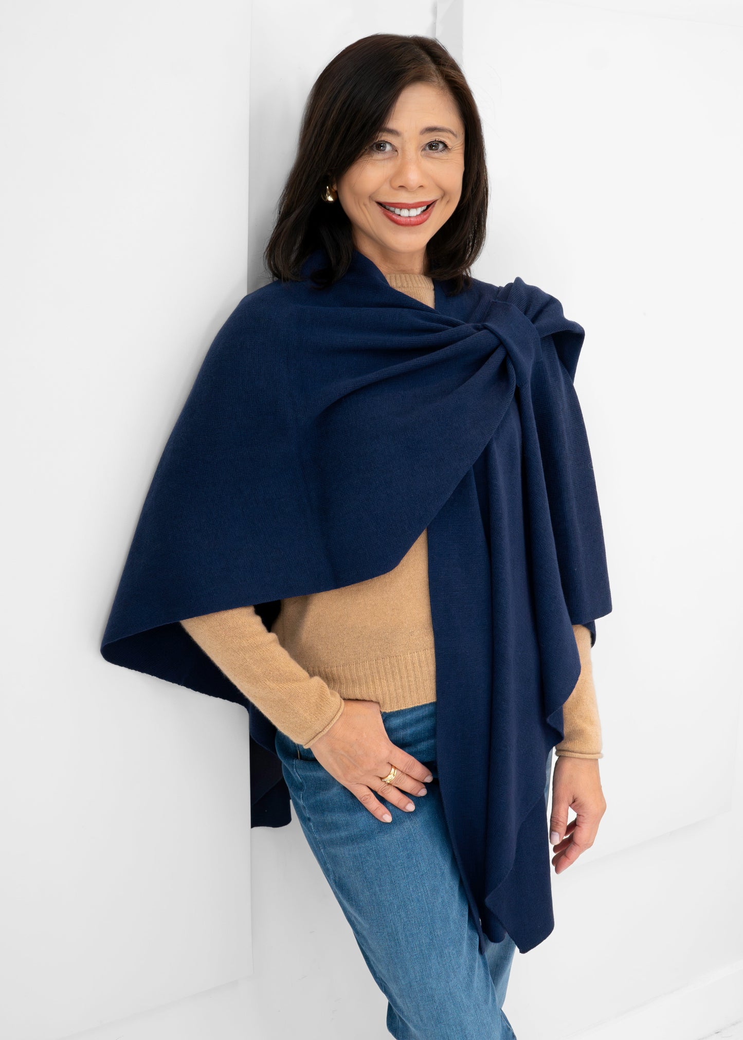 V Fraas - Side Tab Knit Wrap