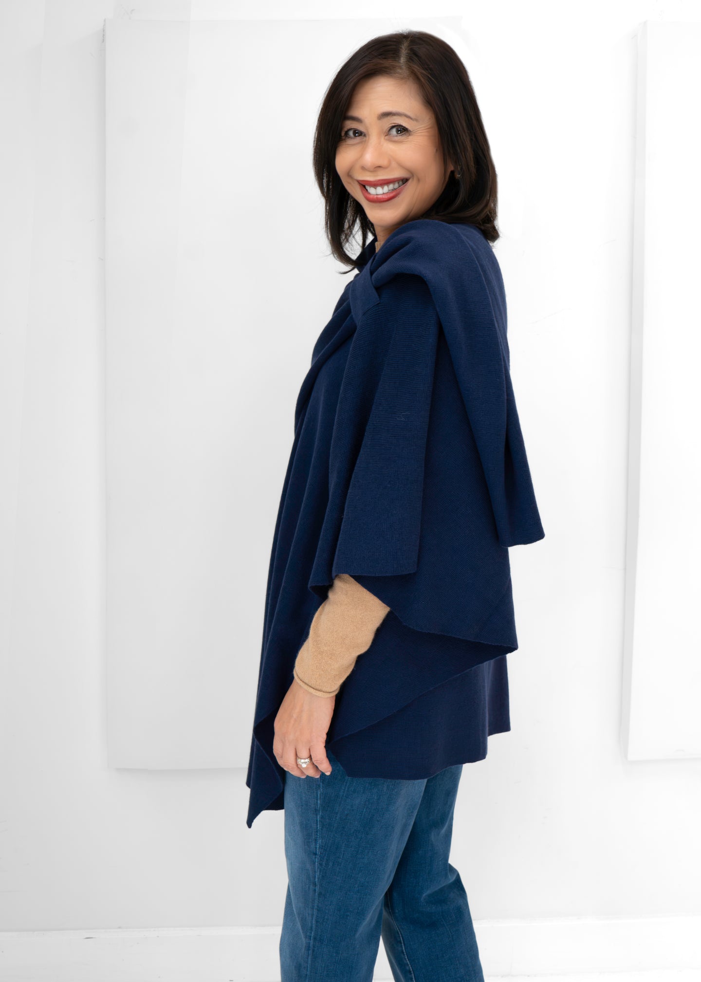 V Fraas - Side Tab Knit Wrap