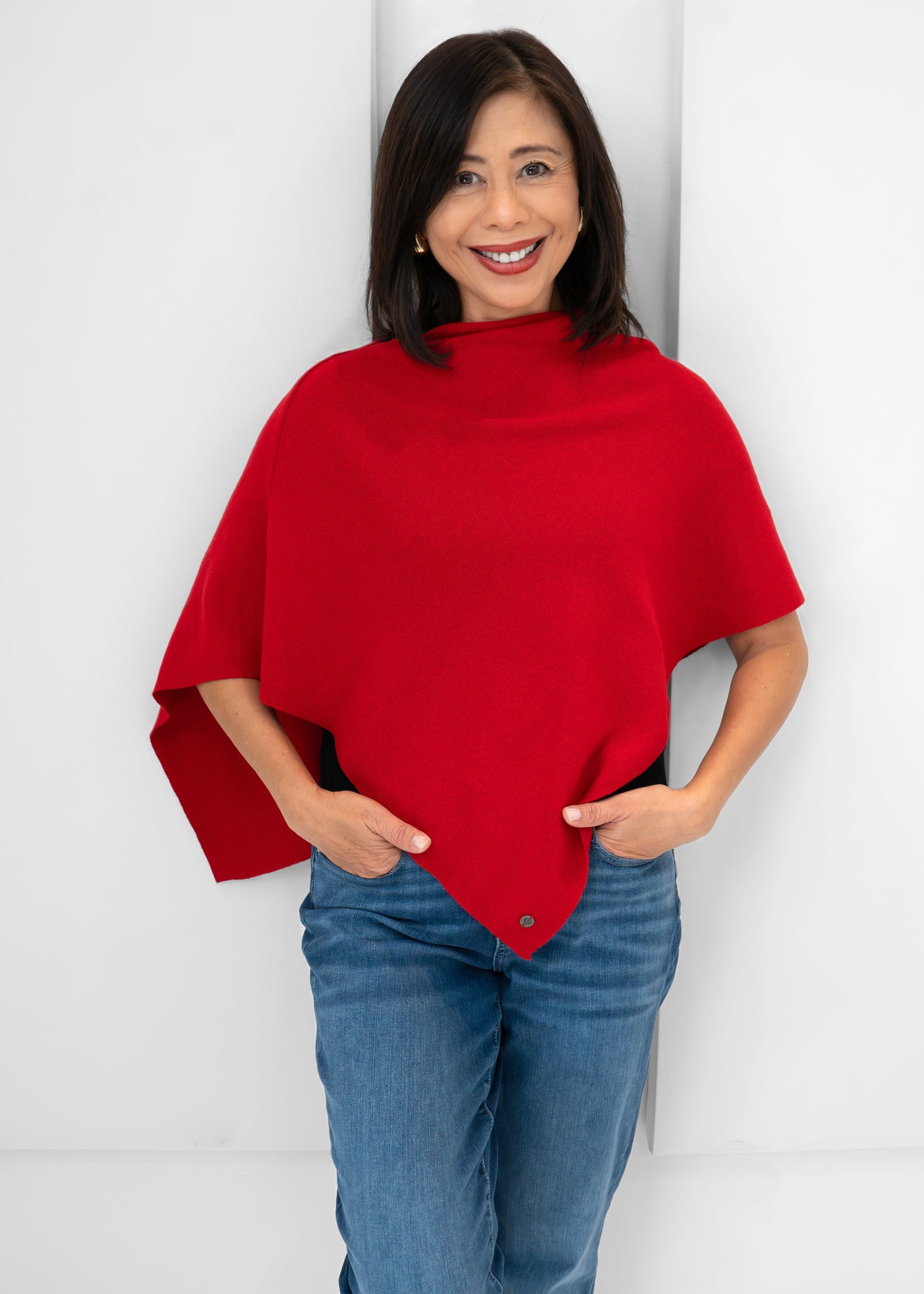 V Fraas - Short Knit Poncho