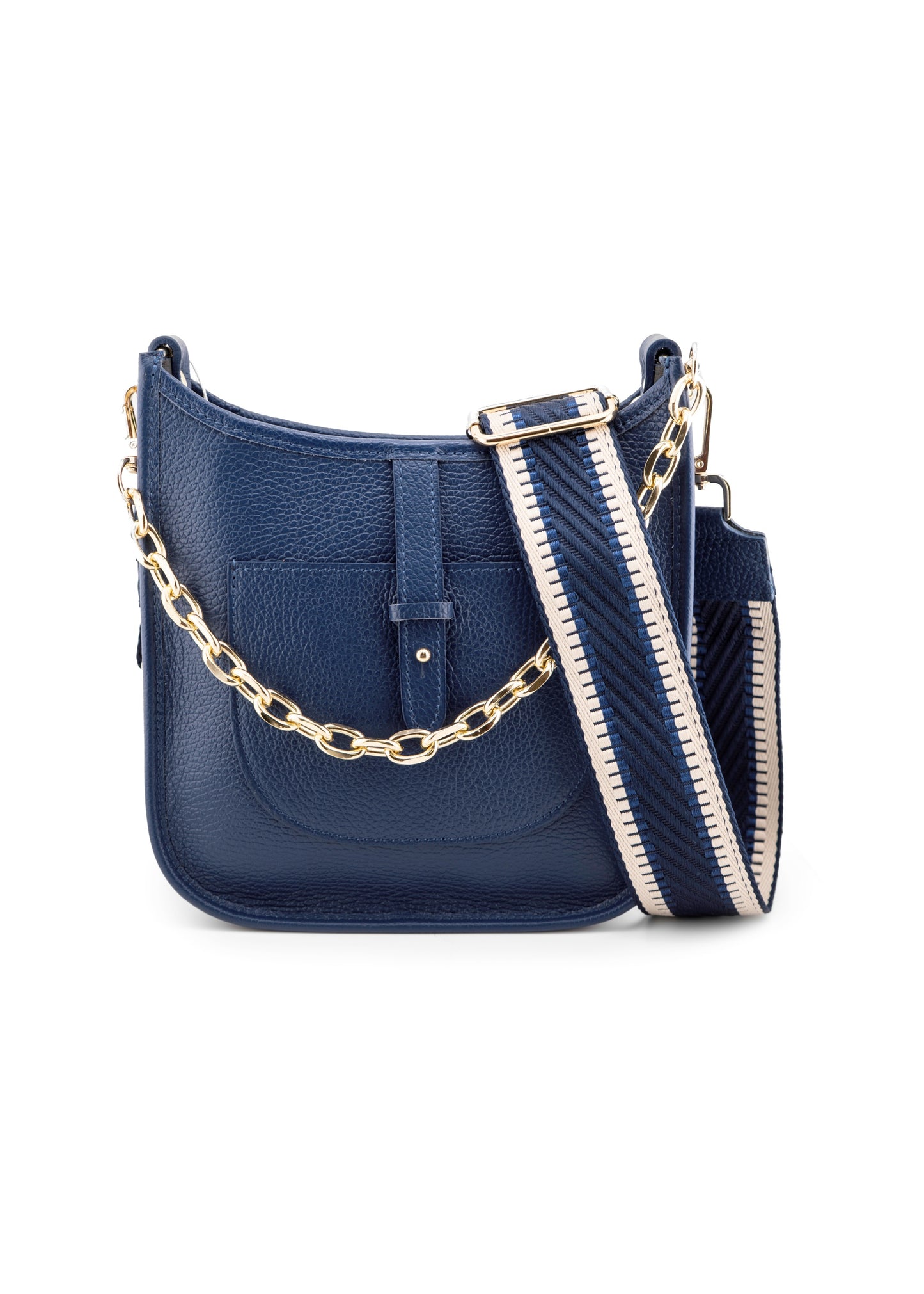 Small Leather Chain Crossbody Bag