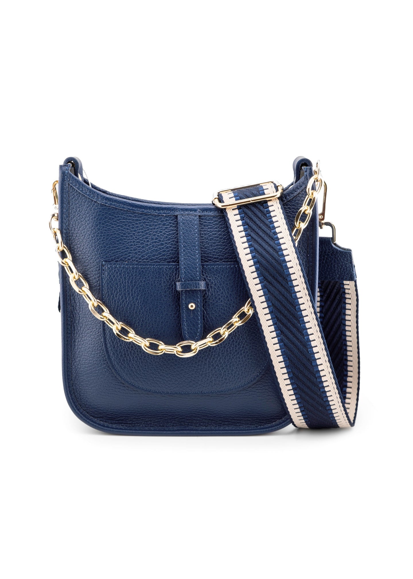 Small Leather Chain Crossbody Bag