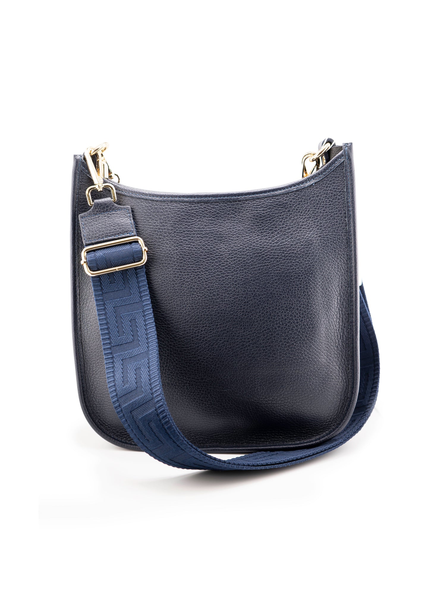 Large Leather Chain Crossbody Bag