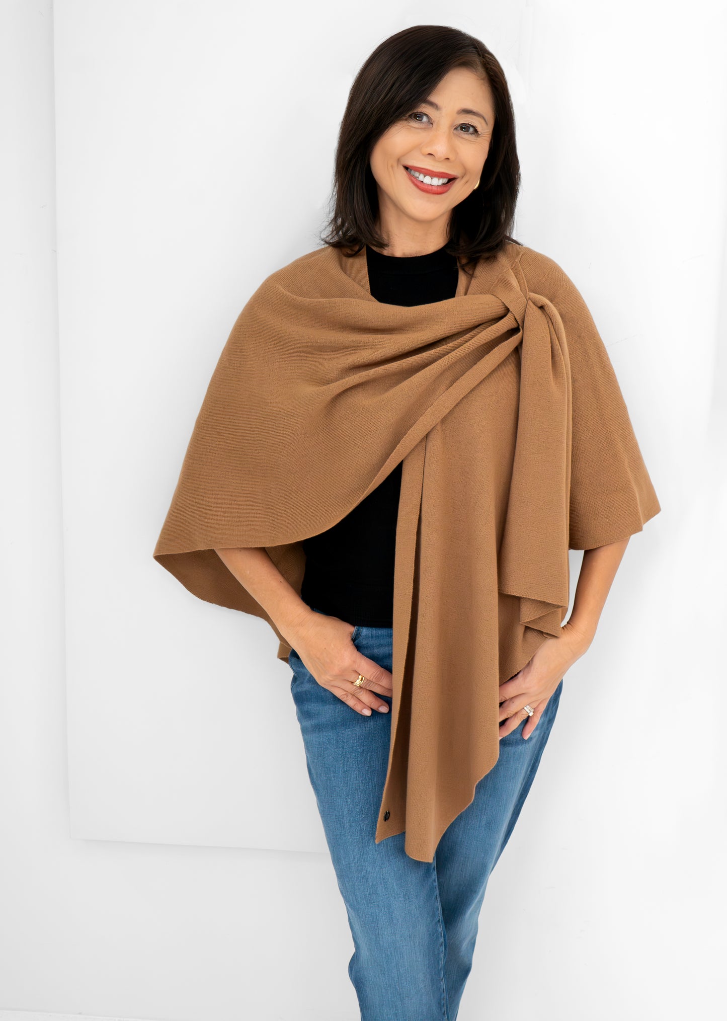 V Fraas - Side Tab Knit Wrap