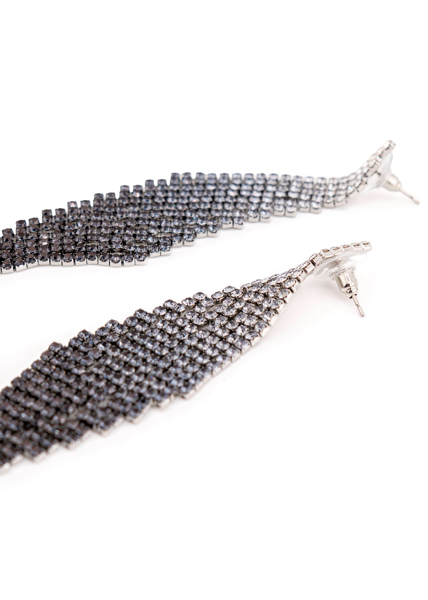 Crystal Cascade Ombré Earrings