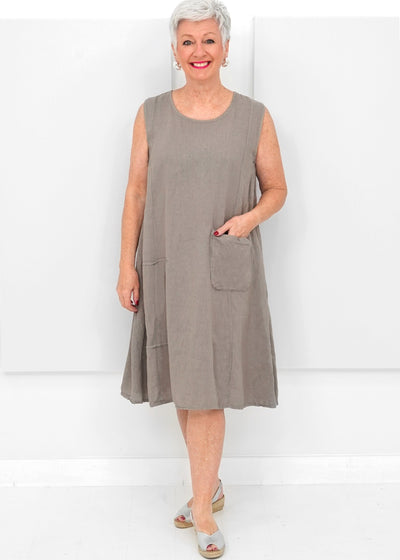 Catherine Lillywhite's - Linen Tank Dress