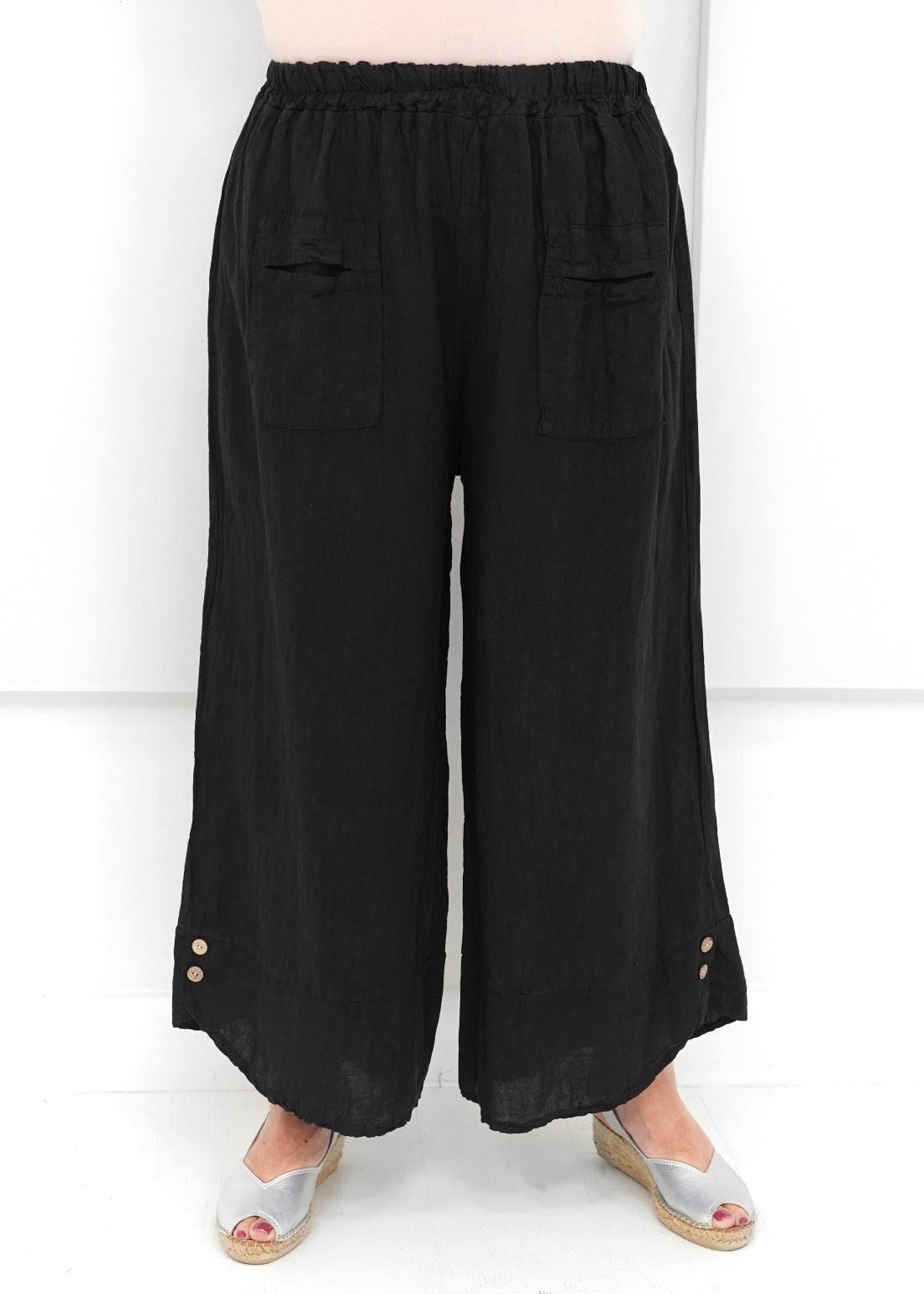Catherine Lillywhite's - Linen Palazzo Pant
