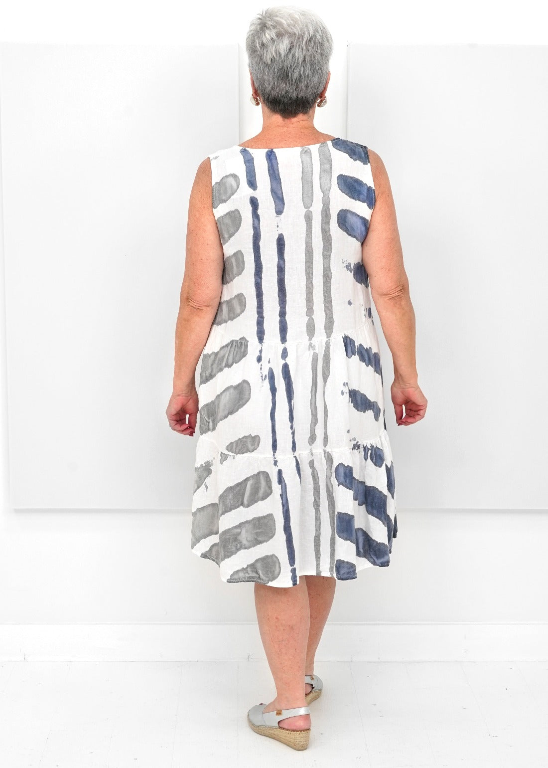 Catherine Lillywhite's - Hand Painted Linen Dress