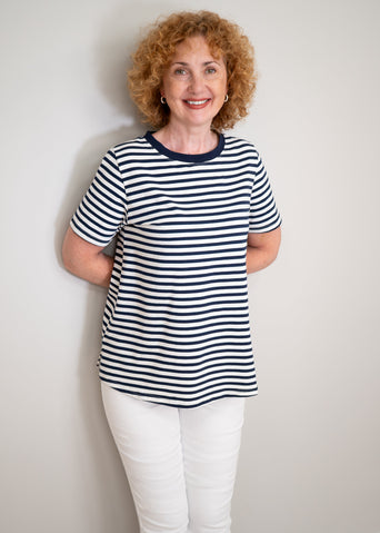Shepherd's  - Organic Cotton Jersey Tee Stripe