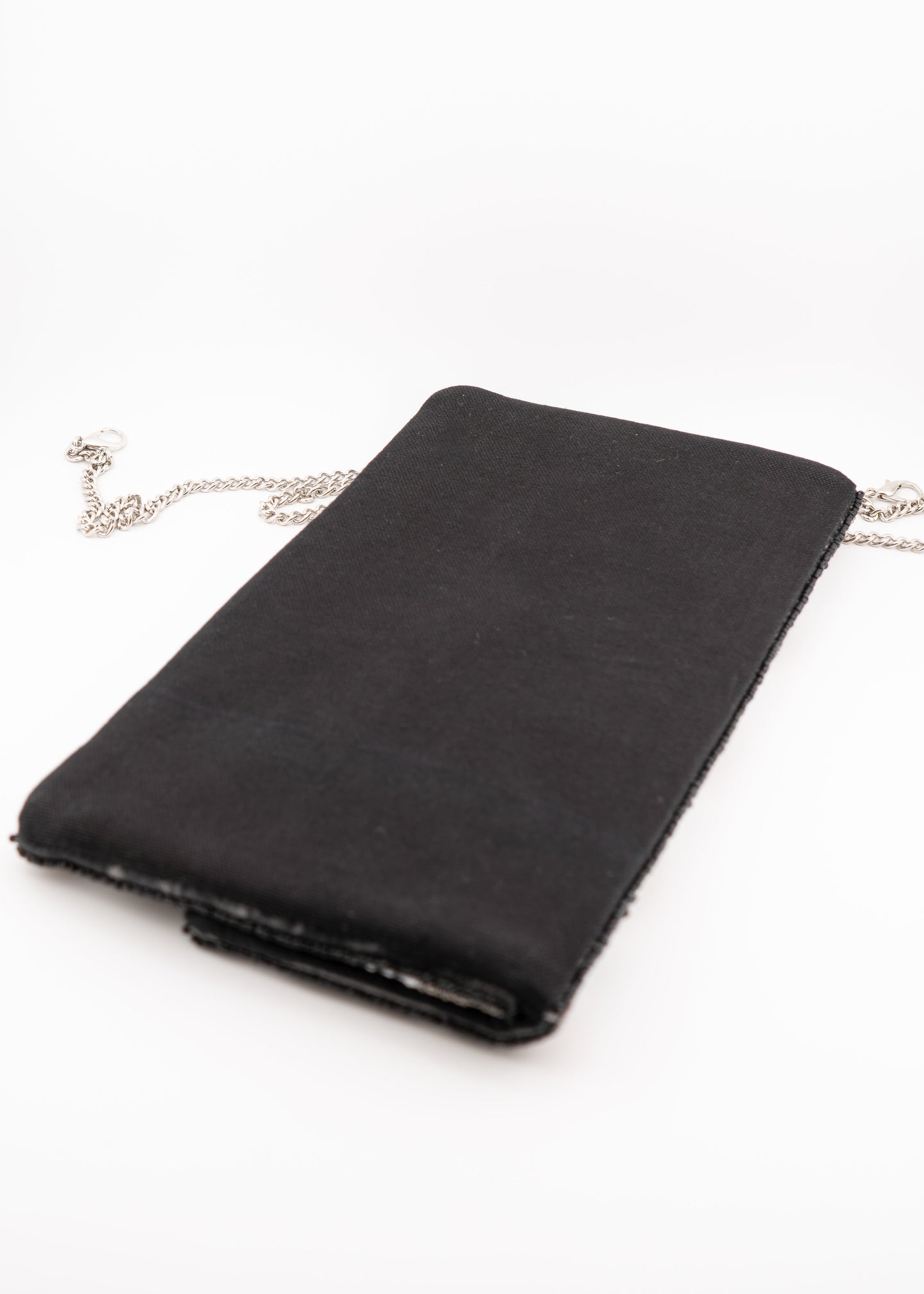 Lattice Beaded Clutch Bag