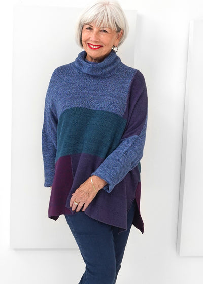 Cotton Country - Bailee Poncho Sweater