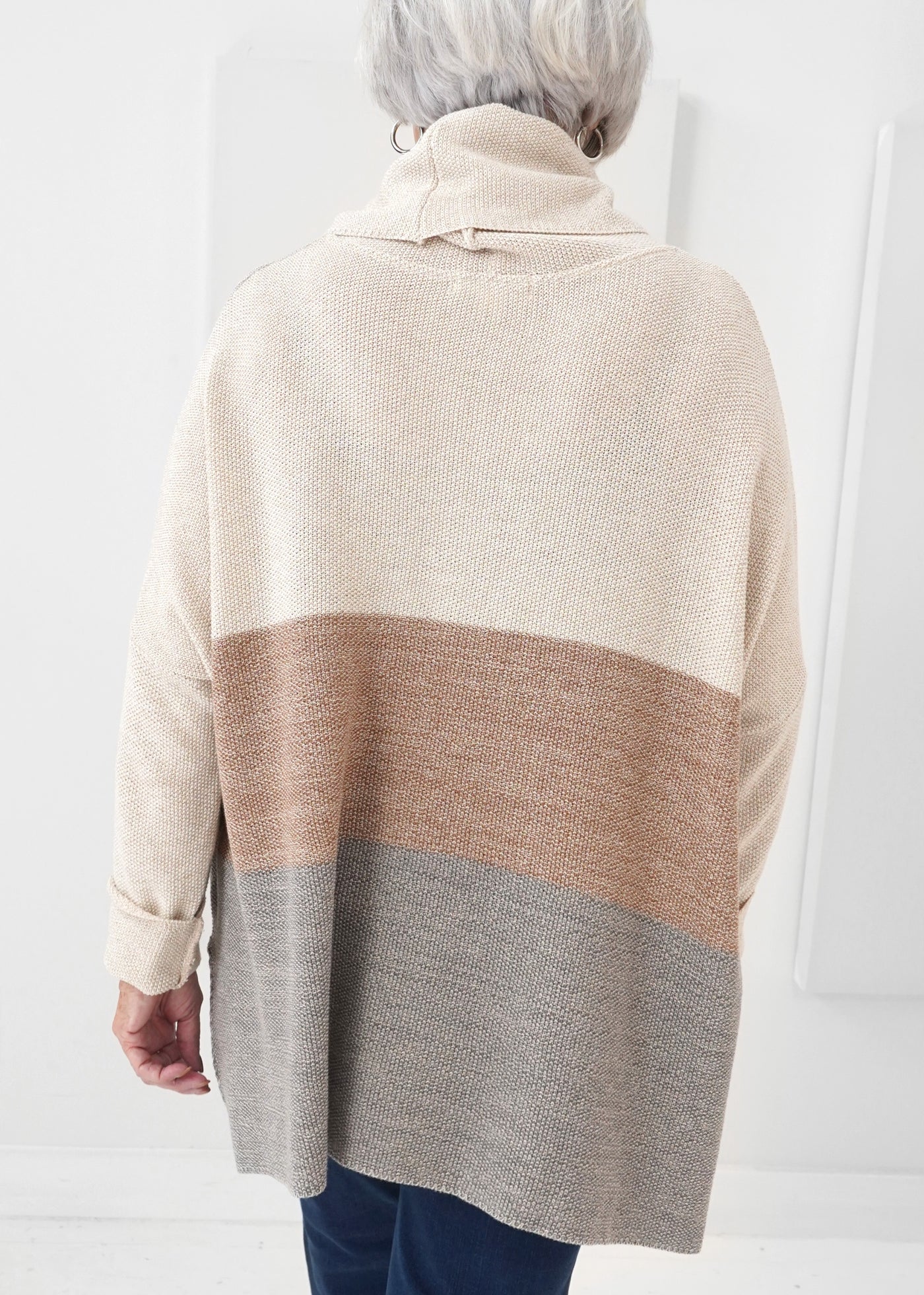 Cotton Country - Bailee Poncho Sweater