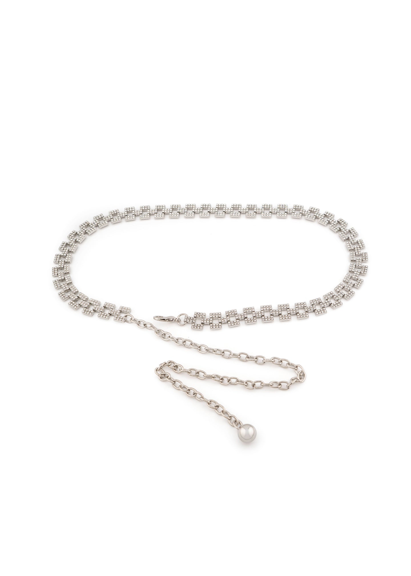 Crystal Link Belt Strap