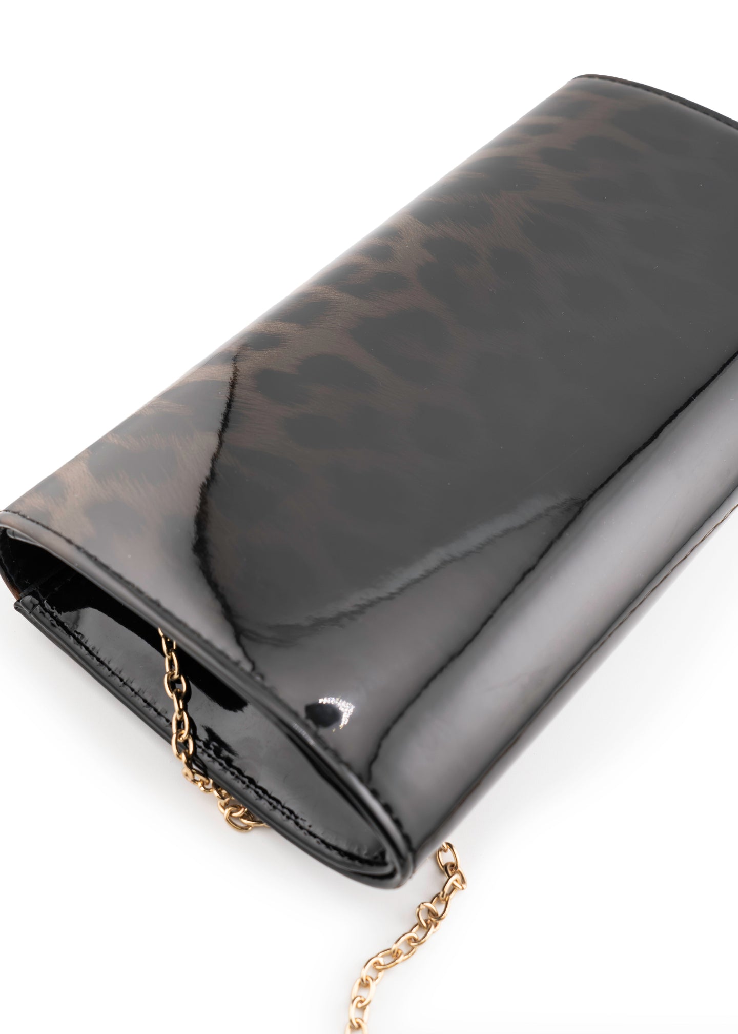 Leopard Patent Clutch