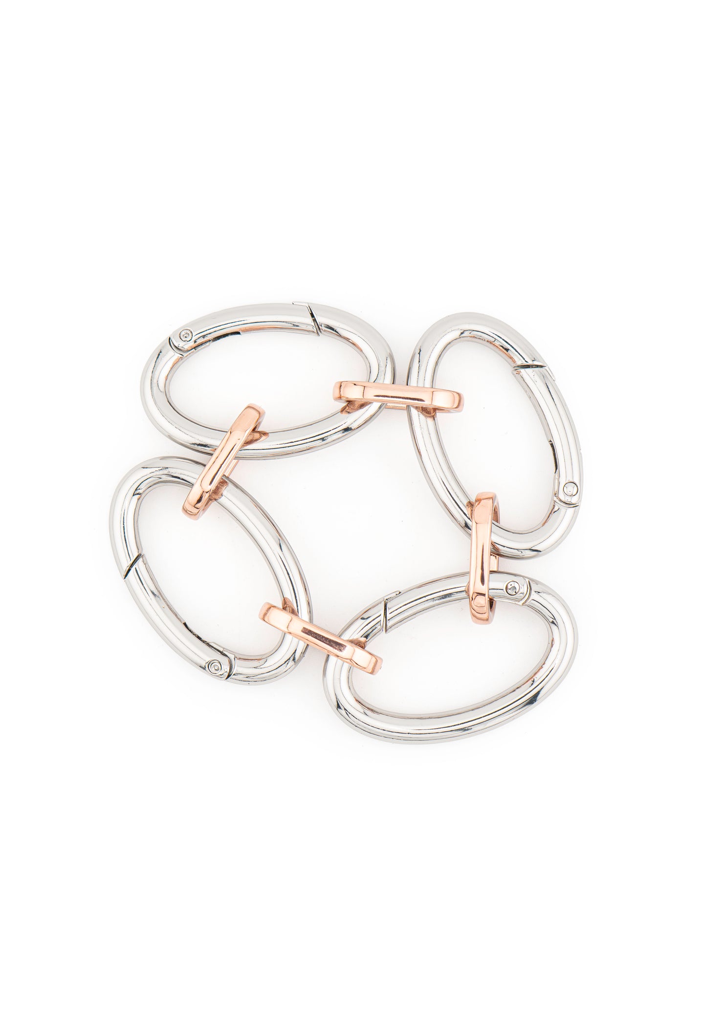 SILVER/ROSE GOLD