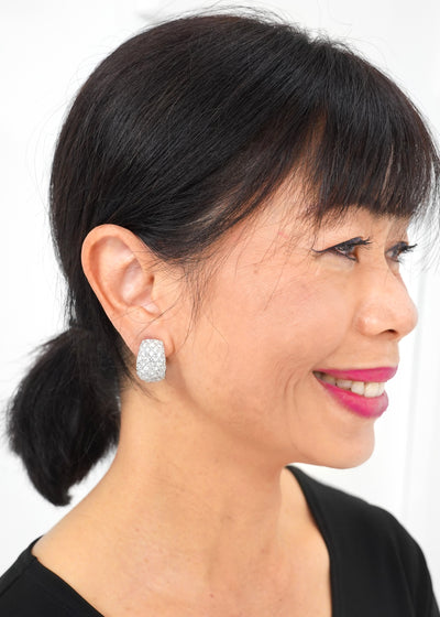 A G - Diamond Crystal Earring