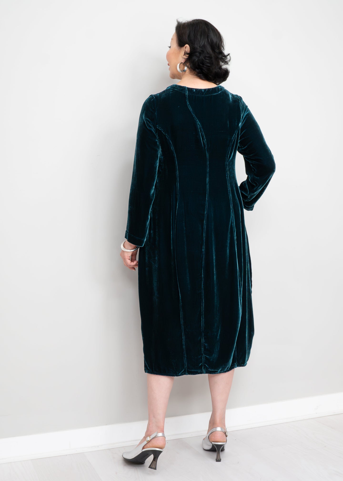 Grizas - Velvet Balloon Dress